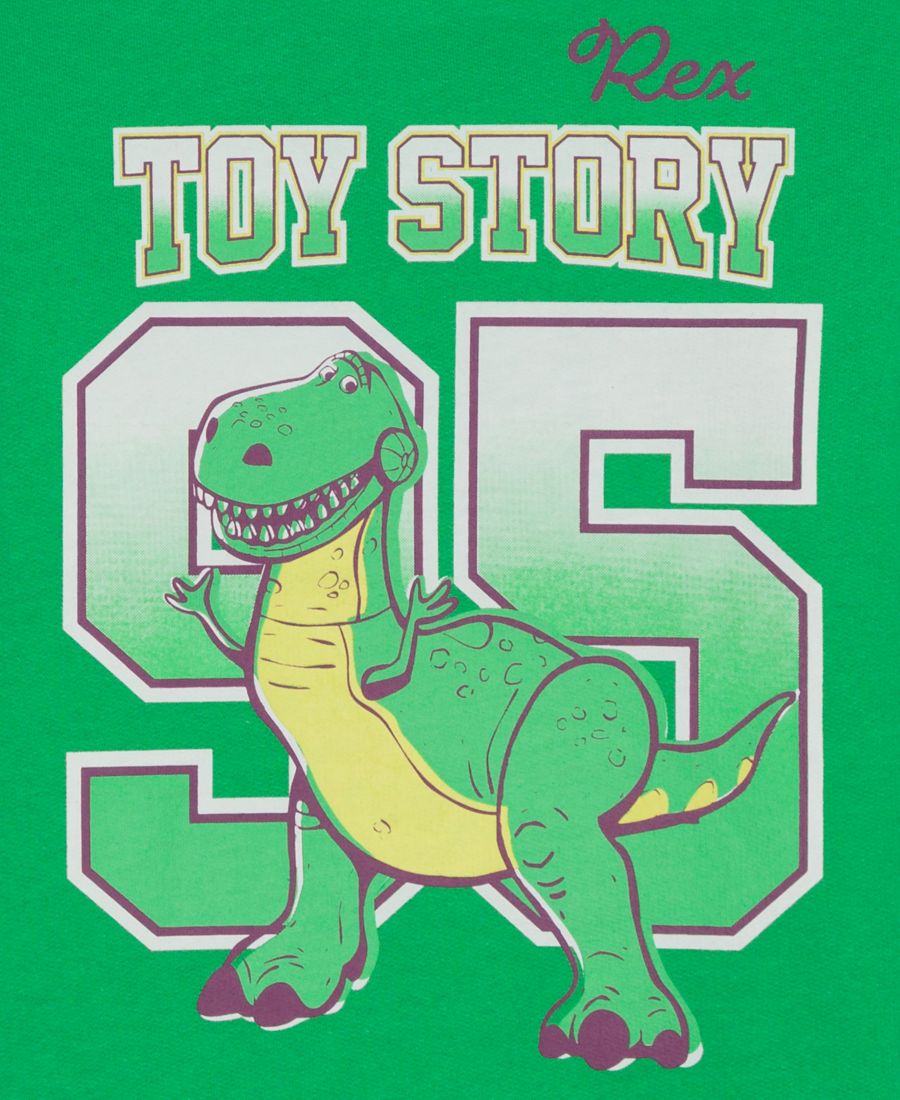 Детская толстовка с круглым вырезом Rex для мальчиков (2T-5T) Toy Story, Green — фото 3