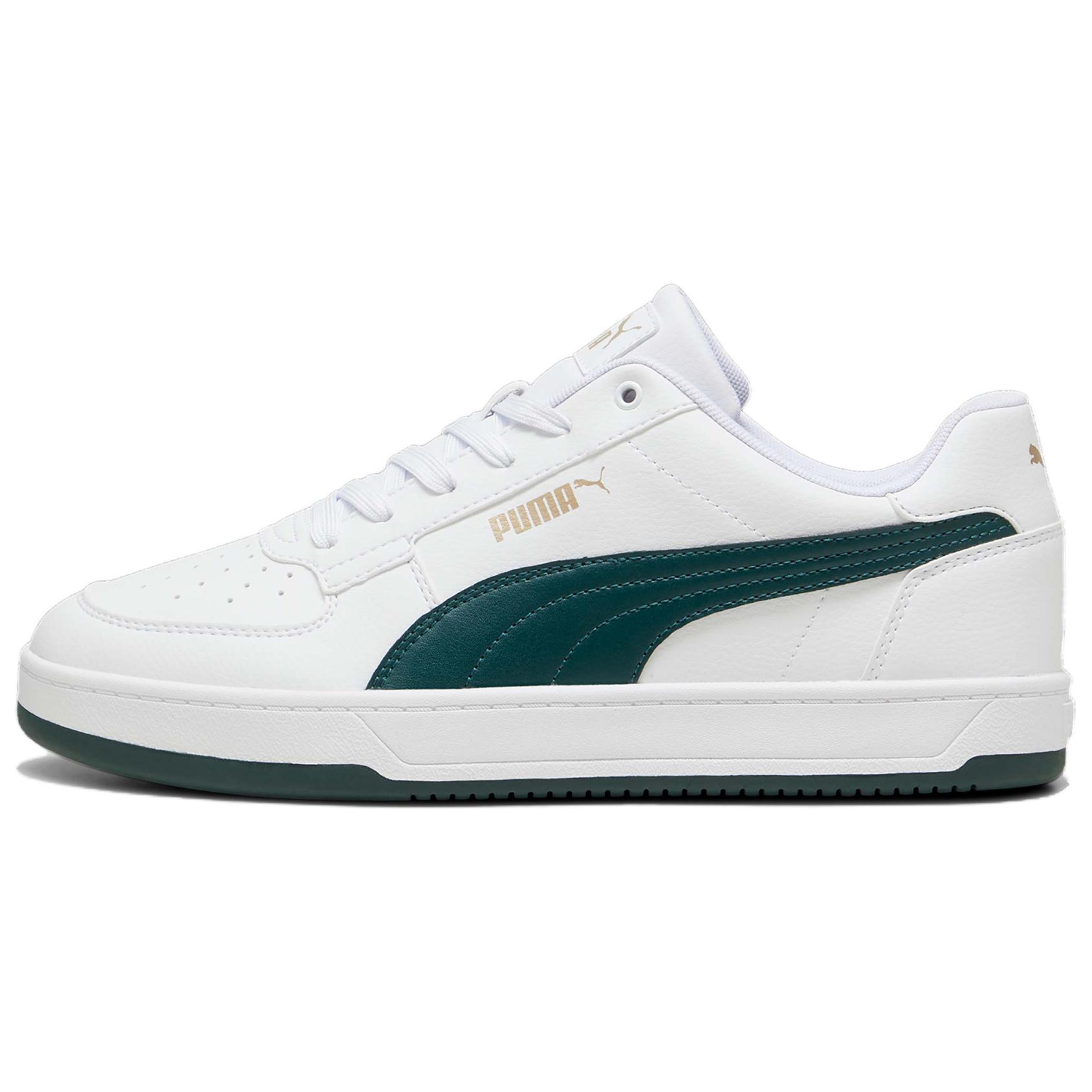 

PUMA Кейвен 2.0 Баланс лоу-топ скейтборд обувь унисекс белый зеленый - белый-темно-зеленый, цвет Puma White-Dark Green