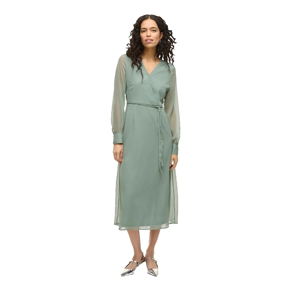 

Платье Vila Falia long sleeve, зеленый