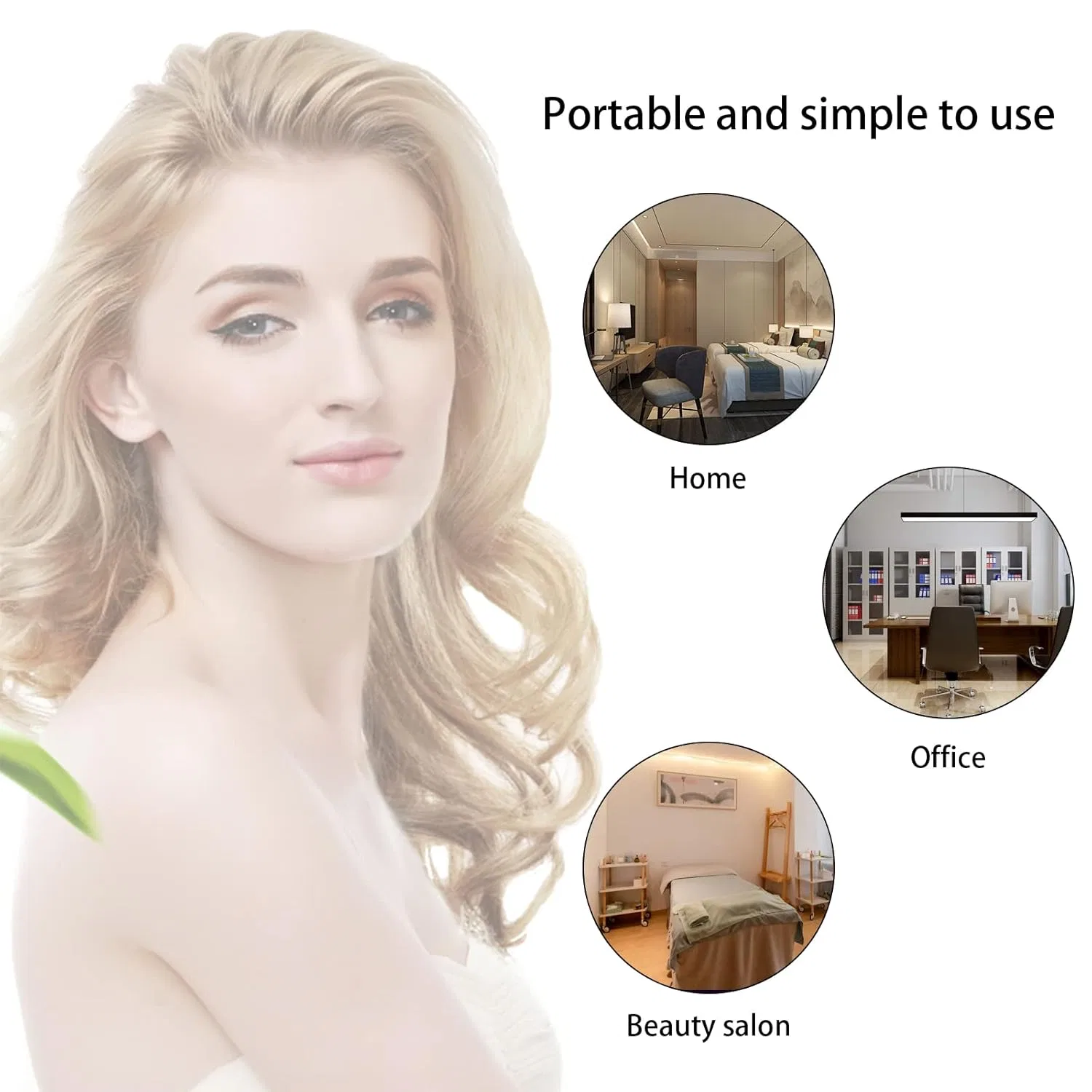 Электрод для дарсонваля расческа фиолетовый от Beauty Parts Elitzia — фото 2