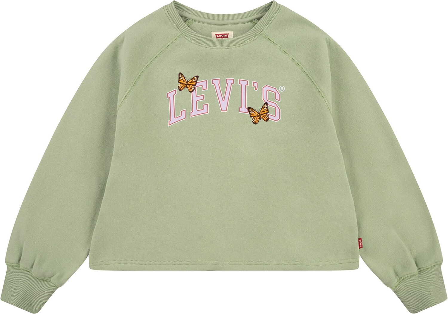 

Толстовка Levi'S High-Rise Crew Neck Sweatshirt, цвет Basil