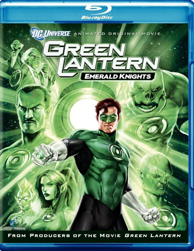 

Диск Blu-ray Green Lantern: Emerald Knights