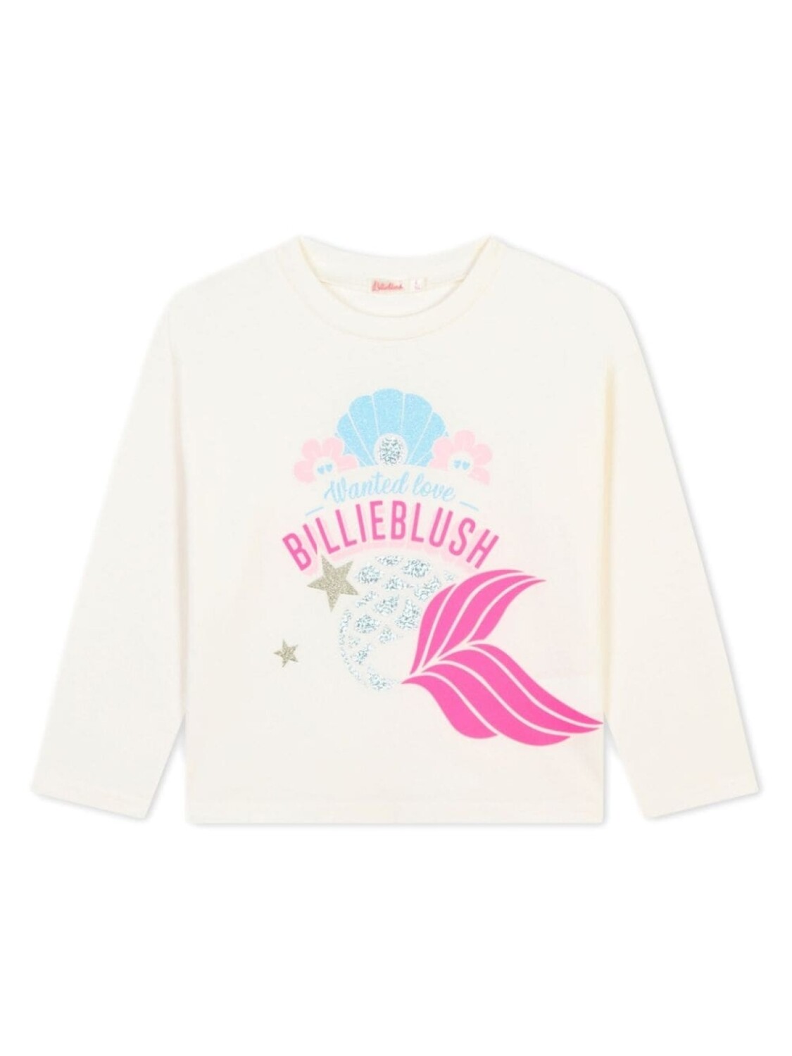 

Billieblush хлопковая футболка, белый