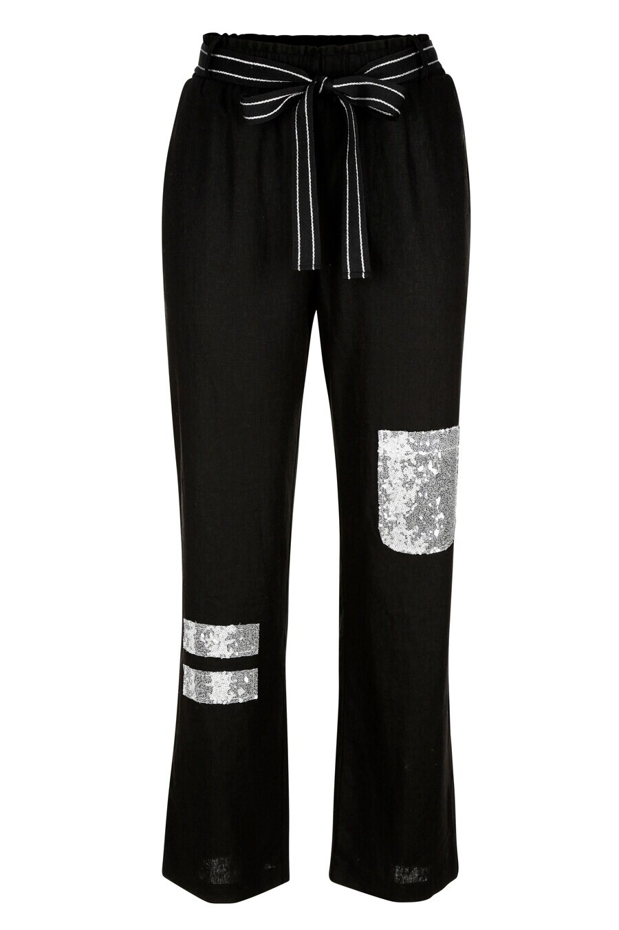

Тканевые брюки MIAMODA Regular Pants, черный