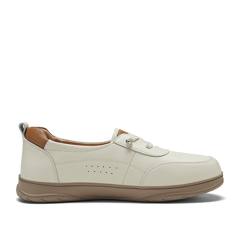 ZULIZ Женские повседневные туфли-лодочки бежевые, цвет Beige (Women's 25186017K) — фото 2