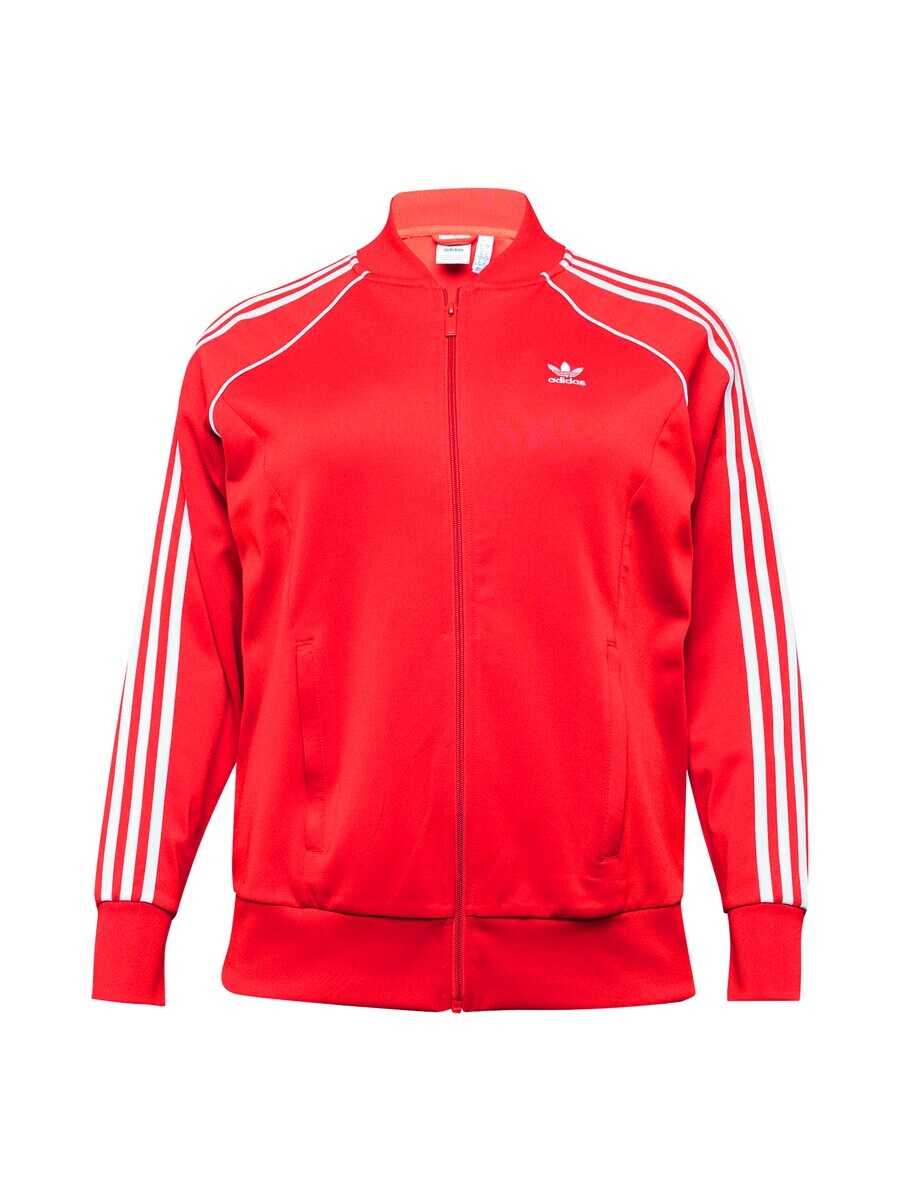 

Худи на молнии Adidas ADICOLOR CLASSICS SST, красный