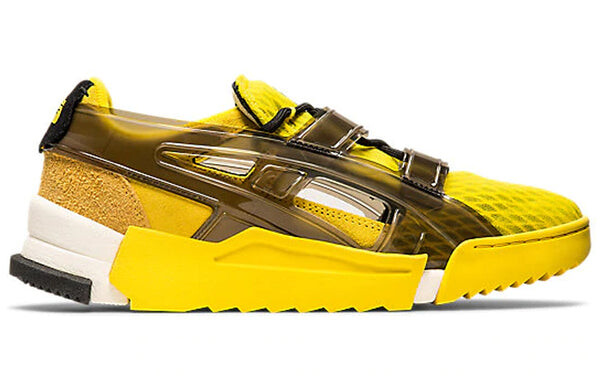 Сандалии с большим логотипом, беговые сандалии Onitsuka Tiger, желтый — фото 2