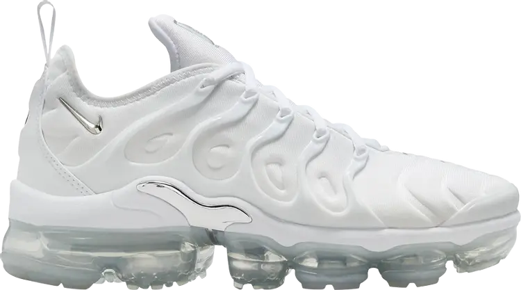 Кроссовки Wmns Air VaporMax Plus 'White Metallic Silver', белый