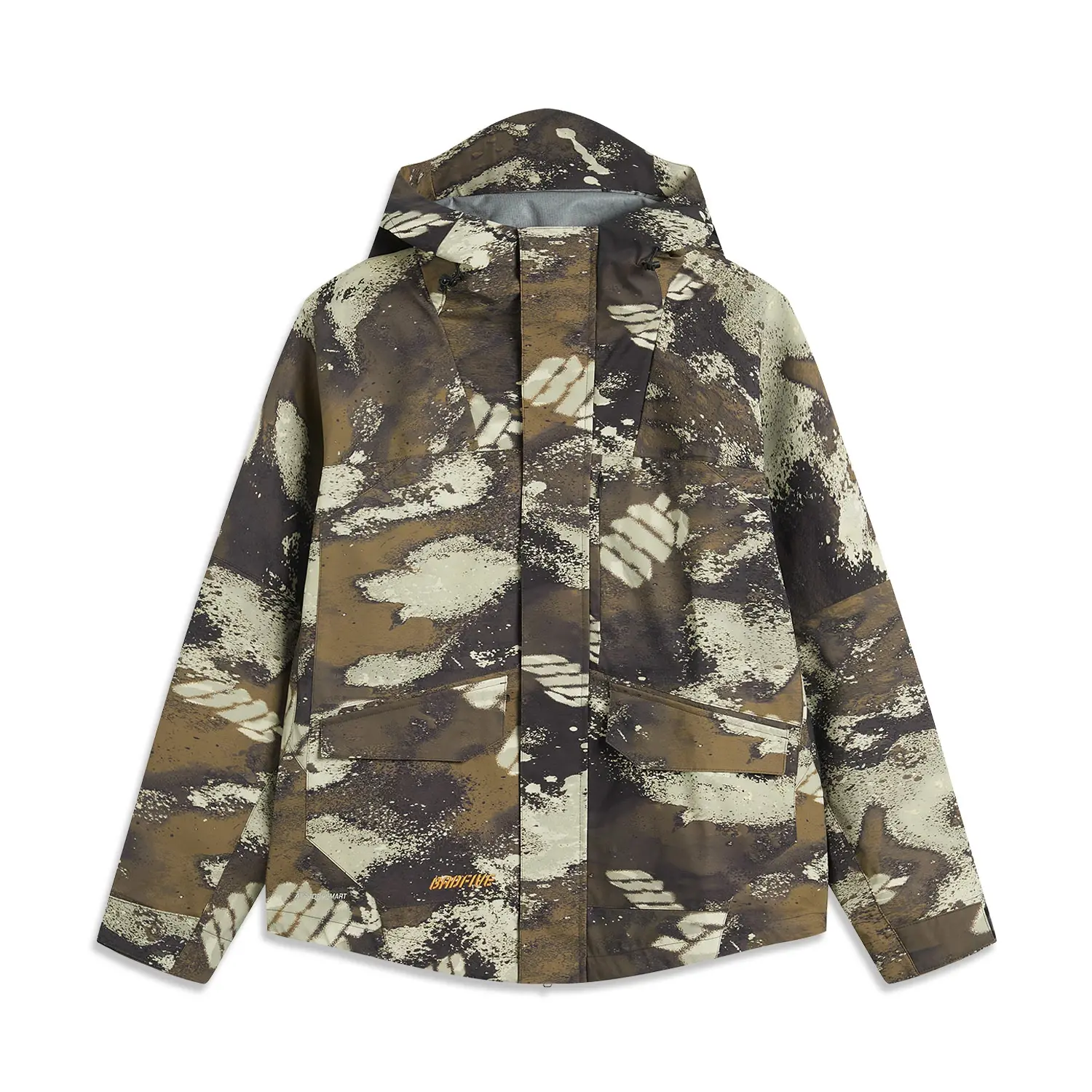

LINING БадФайв Тренч мужской с камуфляжным принтом, Camouflage All over Print