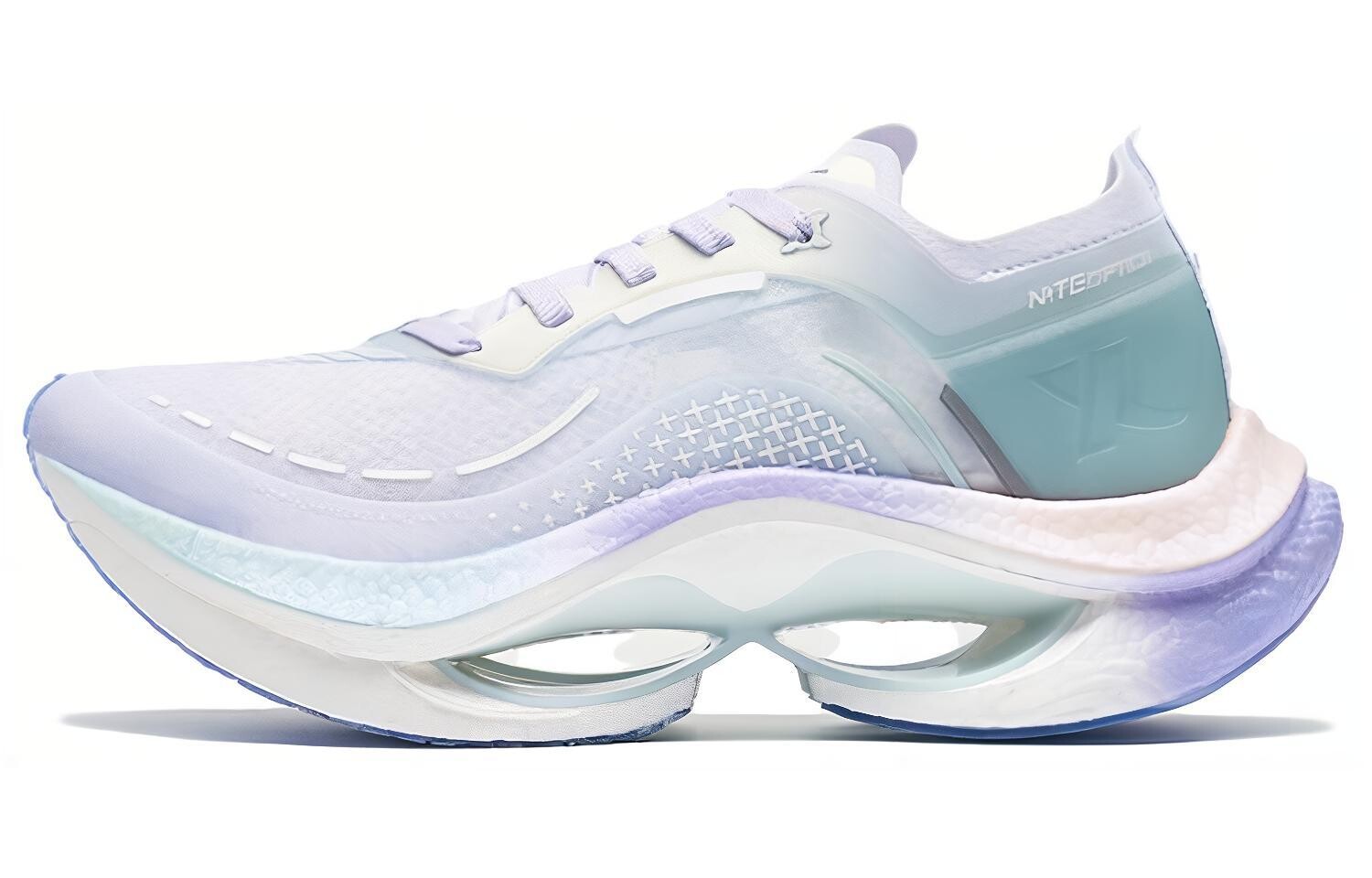 

Кроссовки женские с низким верхом Snow Fog Green/Snow Cyan Xtep