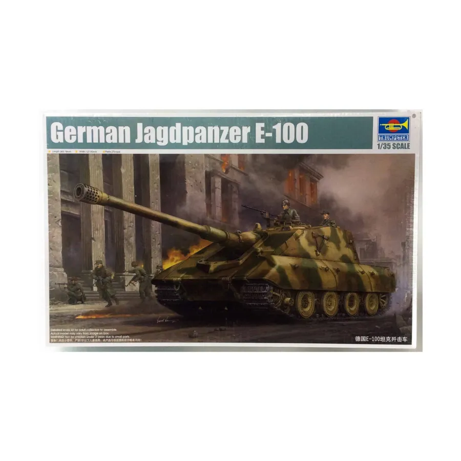 

Немецкий сверхтяжелый танк Jagdpanzer E-100, Military Models (1:35) (Trumpeter Models)