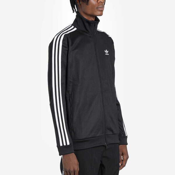 Куртка adidas originals logo Long Sleeves Sports Jacket Black, черный — фото 3