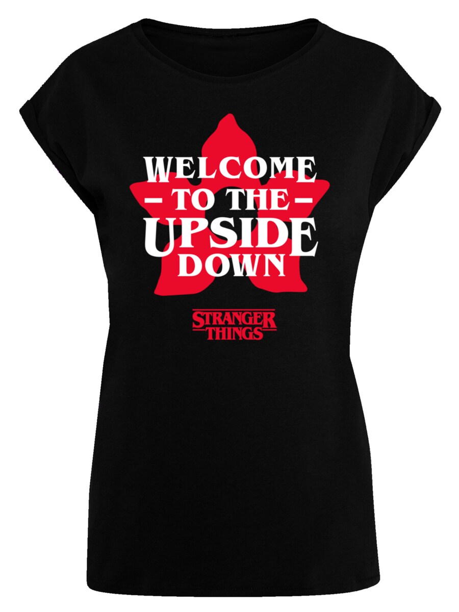 

Рубашка F4NT4STIC Stranger Things Upside Down Dreams Netflix TV Series, черный