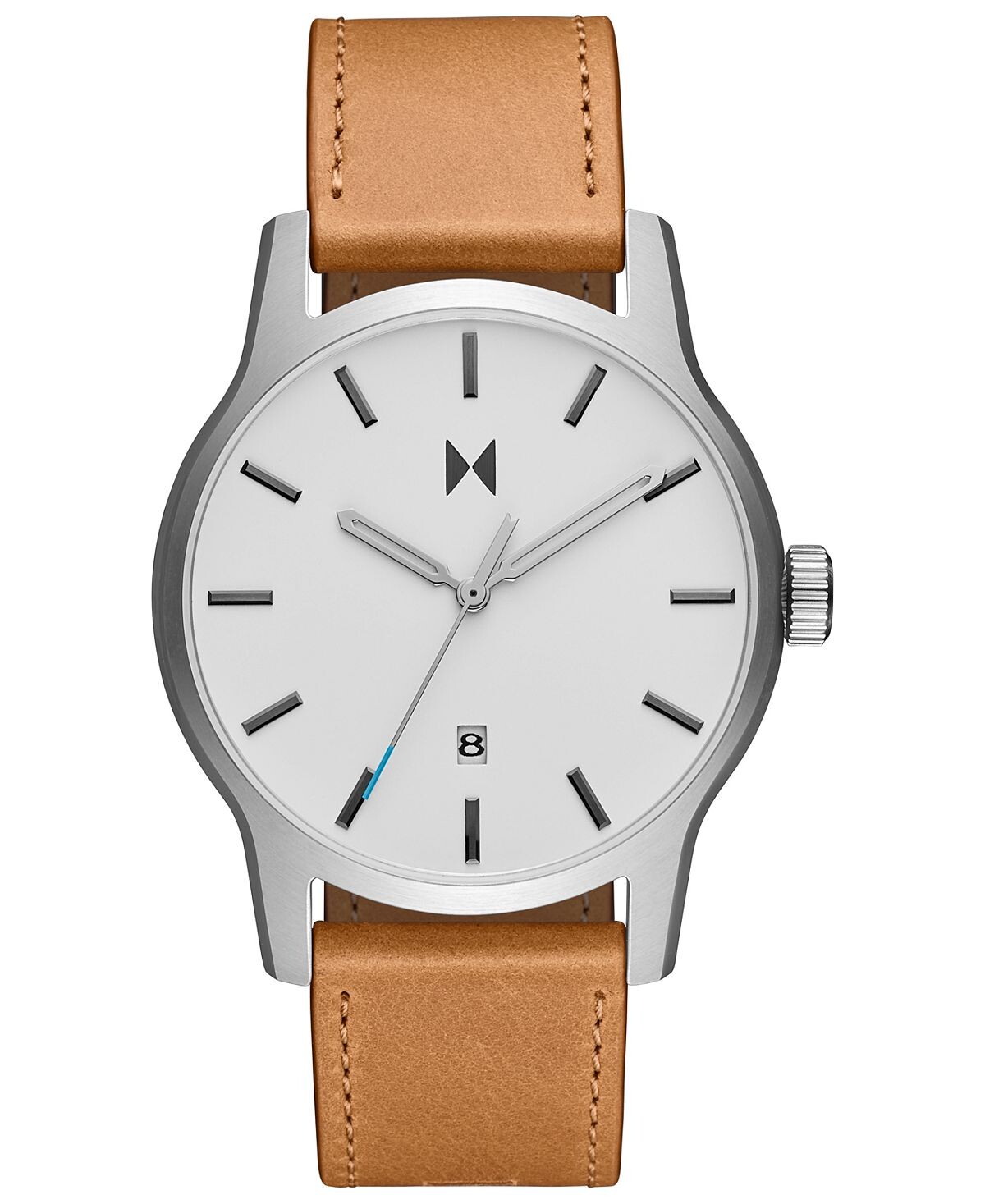 

Мужские часы Classic II с коричневым кожаным ремешком, 44 мм MVMT