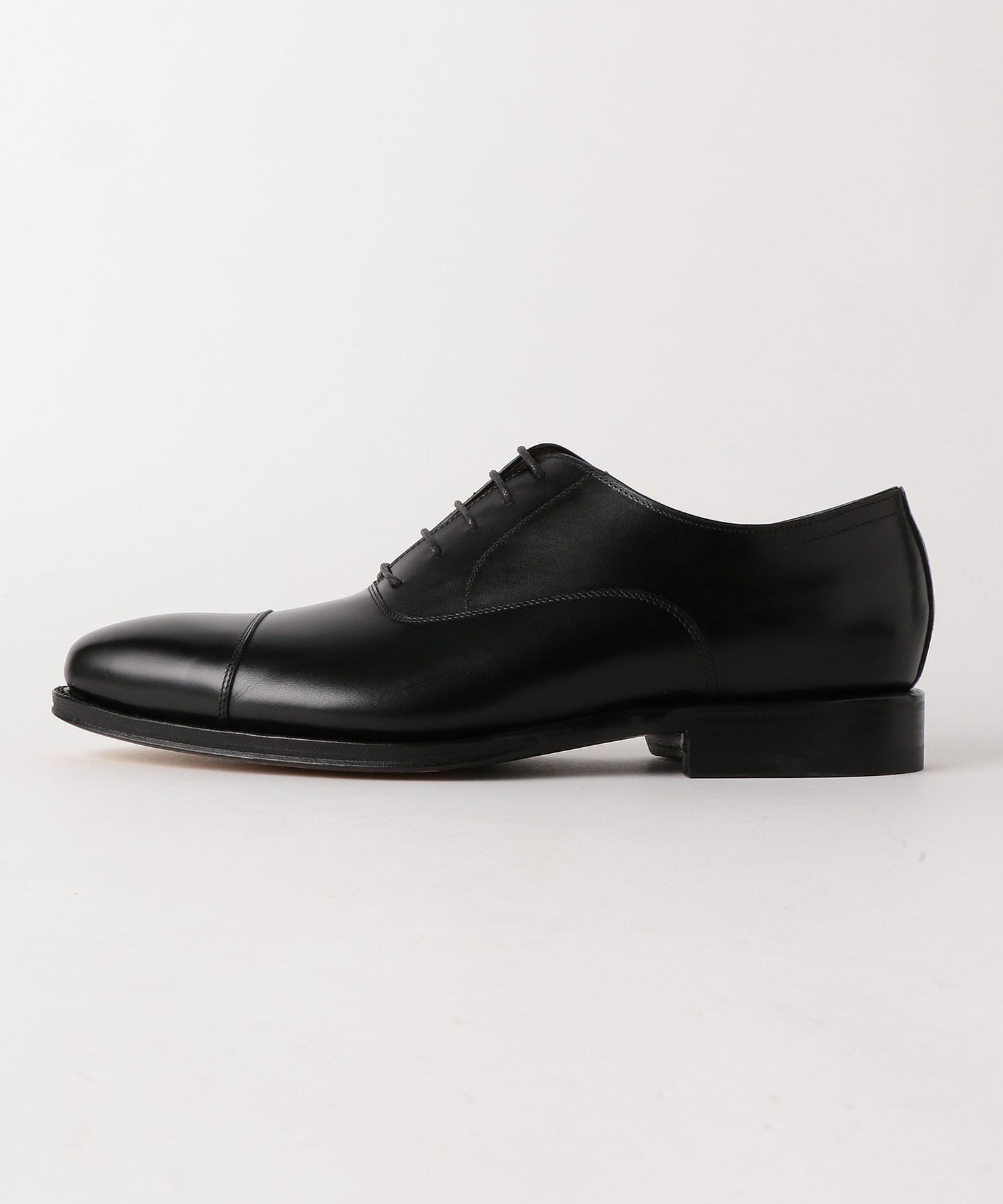 Туфли с закрытым носком и пятью люверсами UNITED ARROWS green label relaxing, BLACK — фото 3