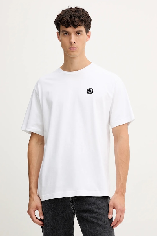 

Хлопковая футболка Kenzo, белый