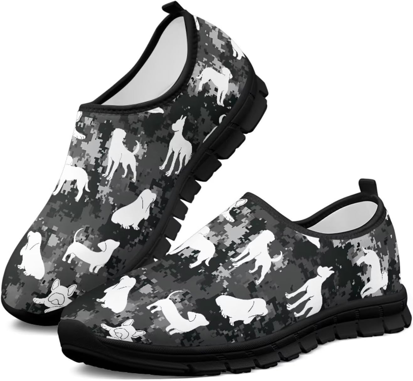 

Женские спортивные кроссовки без шнурков, дышащие, для ходьбы, бега, тенниса, тренировок, с нескользящей подошвой, широкая полнота, размер 5.5-13.5 Chririnla, серый