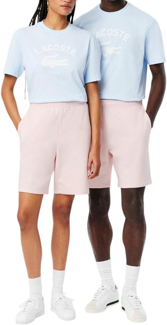 

Lacoste мужские шорты Regular Fit из неворсистого флиса, Flamingo