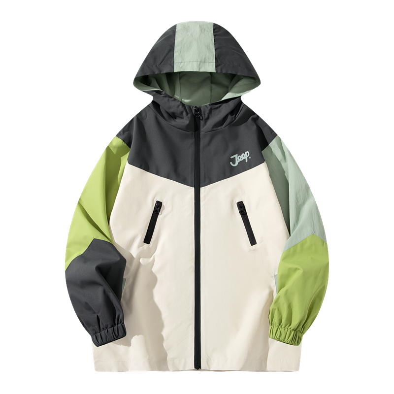 

Куртка Mint Green для подростков Jeep, Мятно-зеленая (Утеплённое трёхслойное пальто)