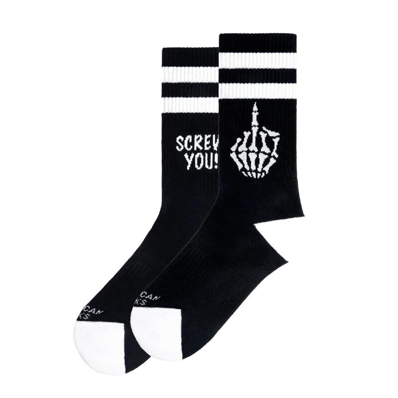 

Велосипедные носки American Socks, черный/белый