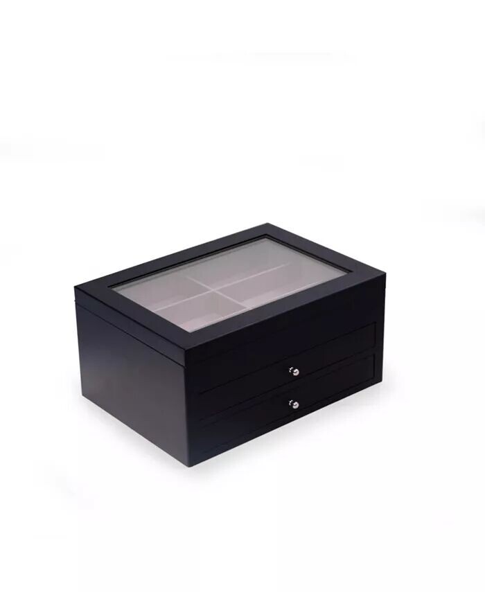Ящик для хранения солнцезащитных очков Wood 18 Bey-Berk, цвет Black — фото 2
