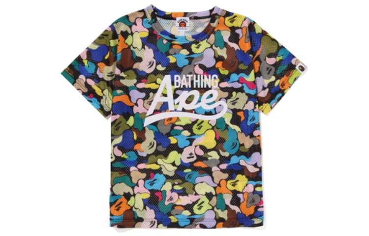 

Детская футболка A Bathing Ape, мультиколор