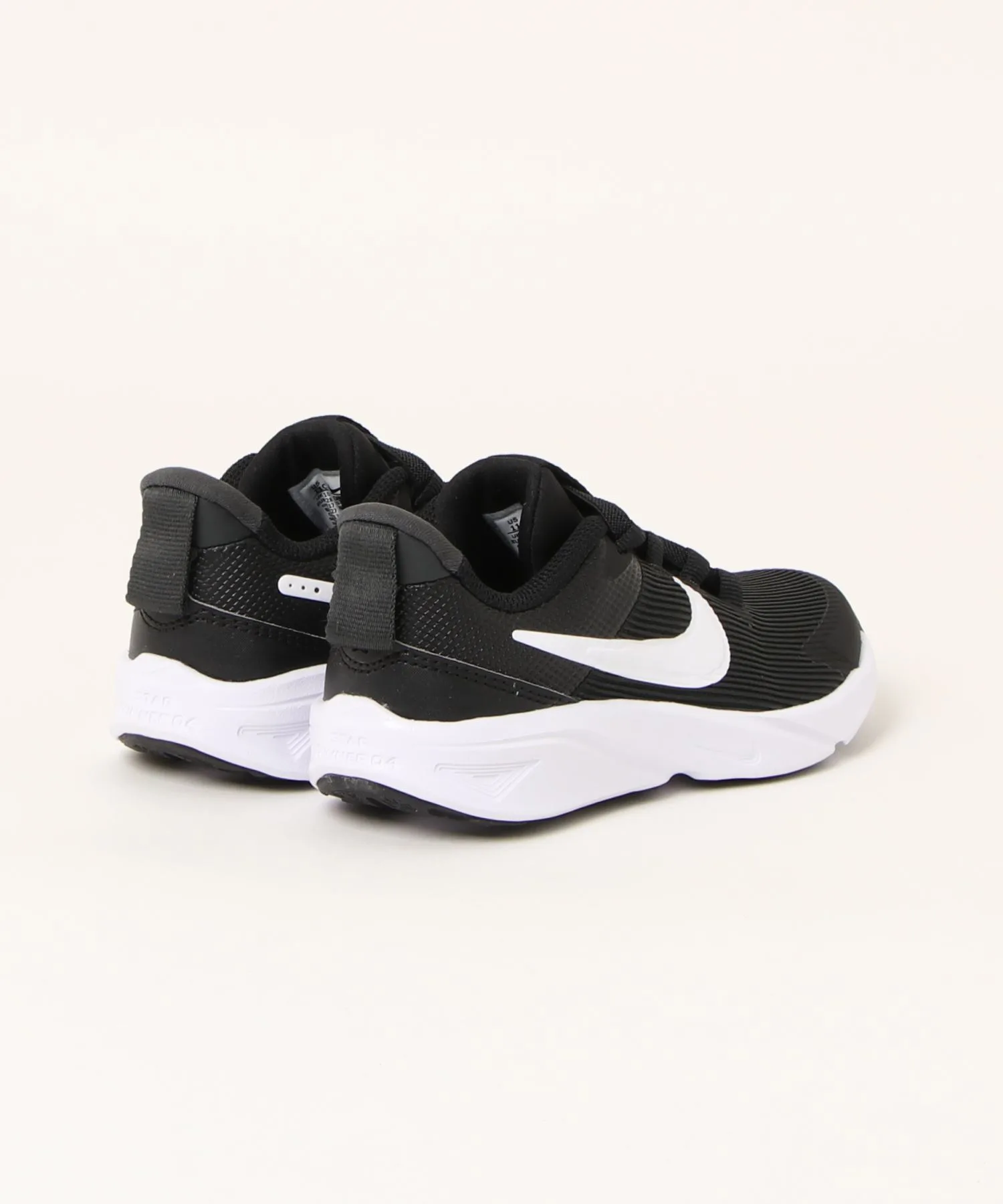 Детские кроссовки NIKE Star Runner 4 NN чёрно-белые — фото 4
