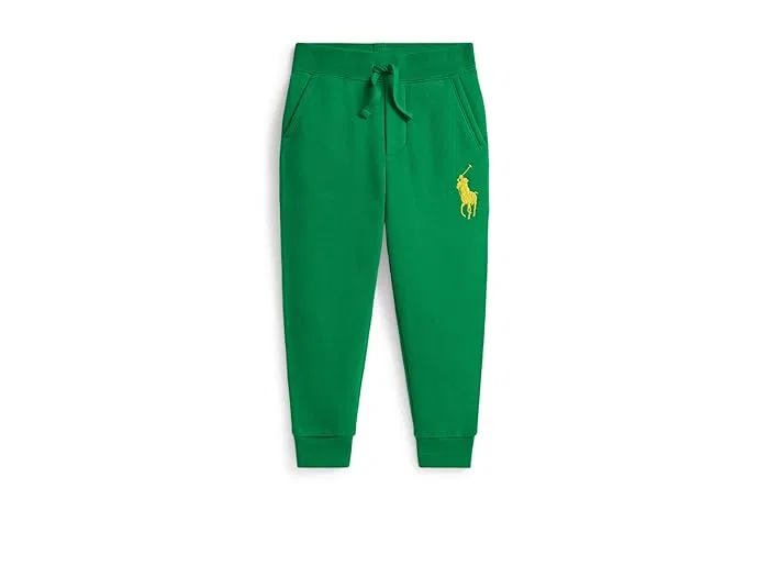 Спортивные брюки Big Pony Fleece Jogger Polo Ralph Lauren Kids, Cruise Green
