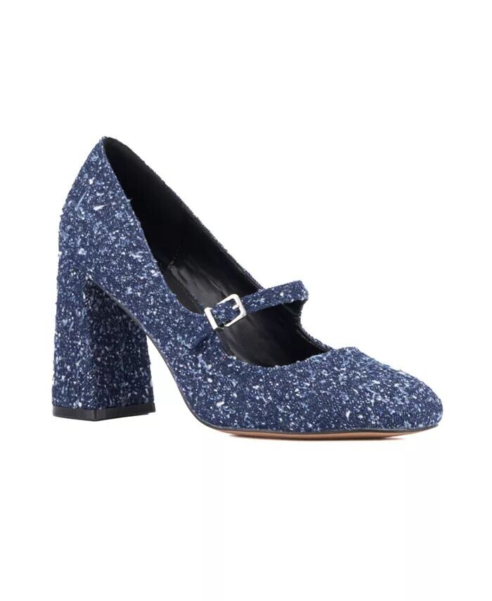 

Женские туфли на каблуке Eliane Maryjane New York & Company, синий