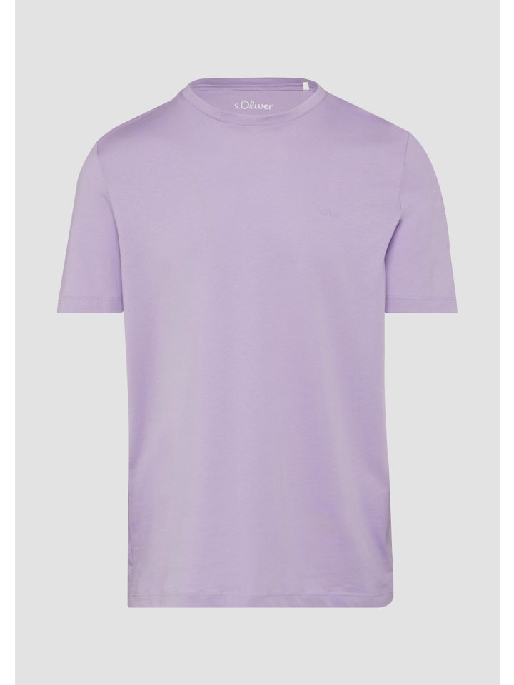 

s.Oliver Футболка цвета 4708_лаванда, Хаки, s.Oliver Футболка цвета 4708_лаванда