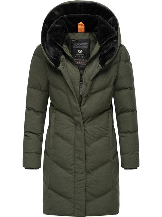 

Стеганое пальто наталка уютное Ragwear, зеленый
