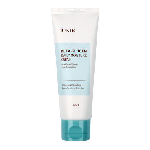 

IUNIK, Beta-Glucan Daily Moisture Cream, Крем для лица, 60 мл