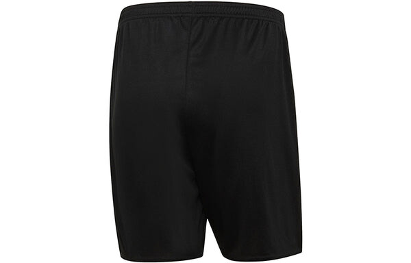 Шорты adidas Solid Color Logo Quick Dry Breathable Sports Training Soccer/Football Shorts Black, мультиколор — фото 2