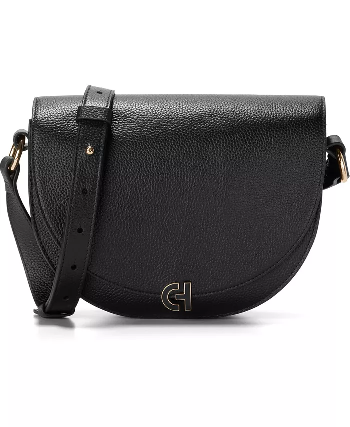 

Средняя сумка-седло Evie Cole Haan, черный