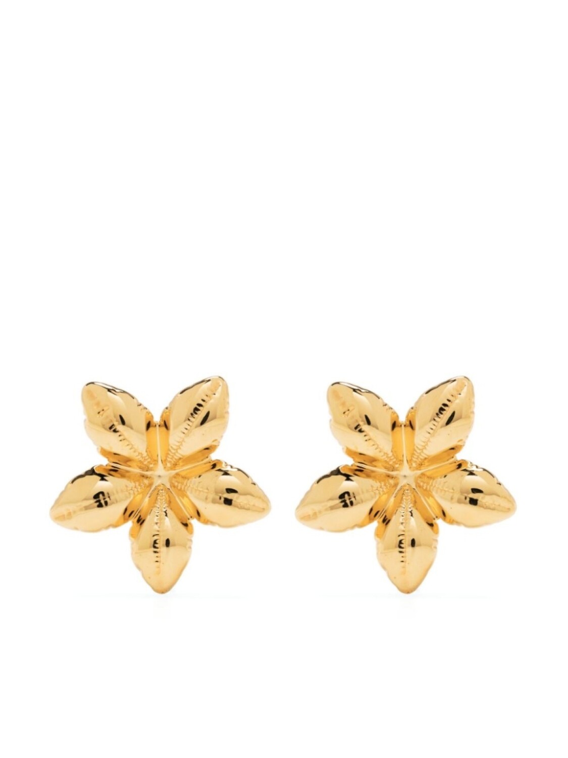 

Серьги в форме цветка Marni, золотой
