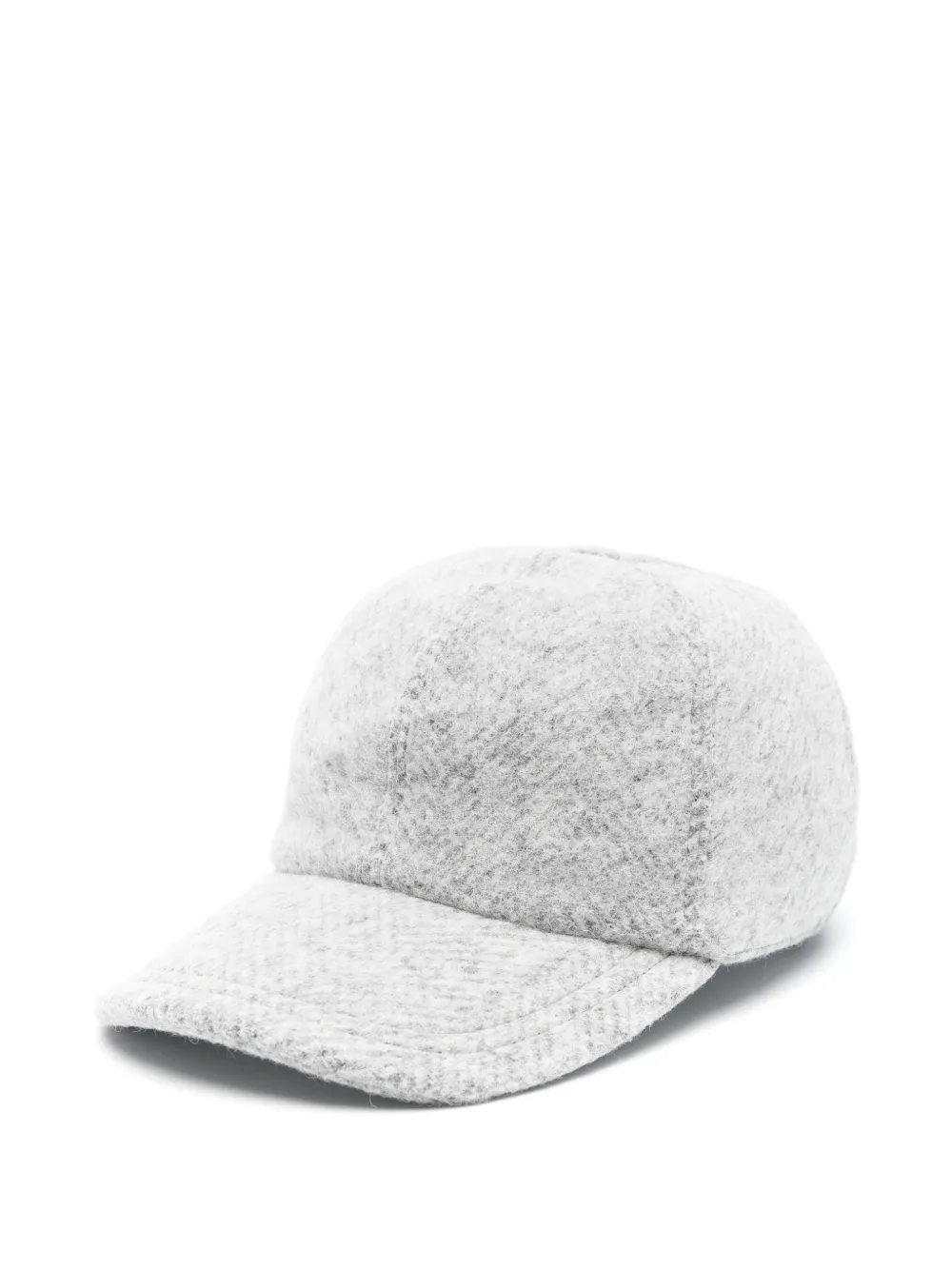 

Бейсболка с кожаным ремешком Lorena Antoniazzi, серый