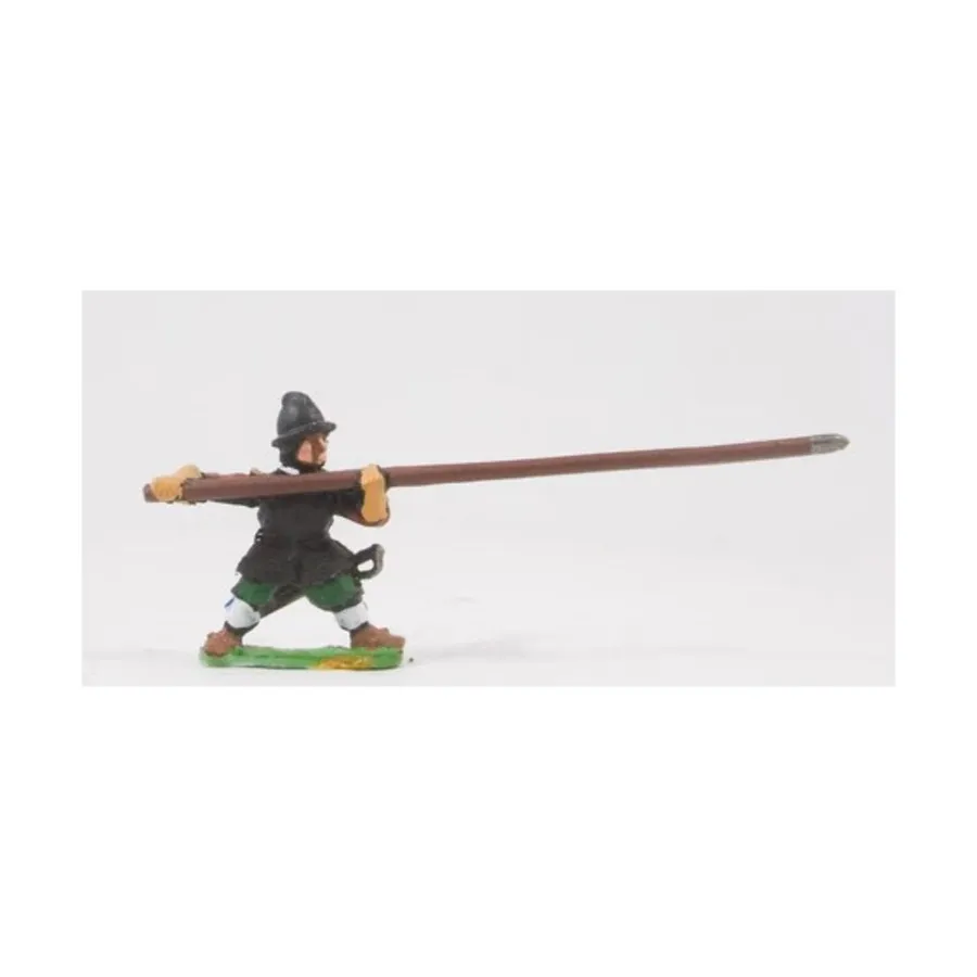 

Тяжелые пикинеры в шлемах, пики вперед, Renaissance Miniatures - English Civil War & 30 Years War (15mm) (Essex Miniatures)