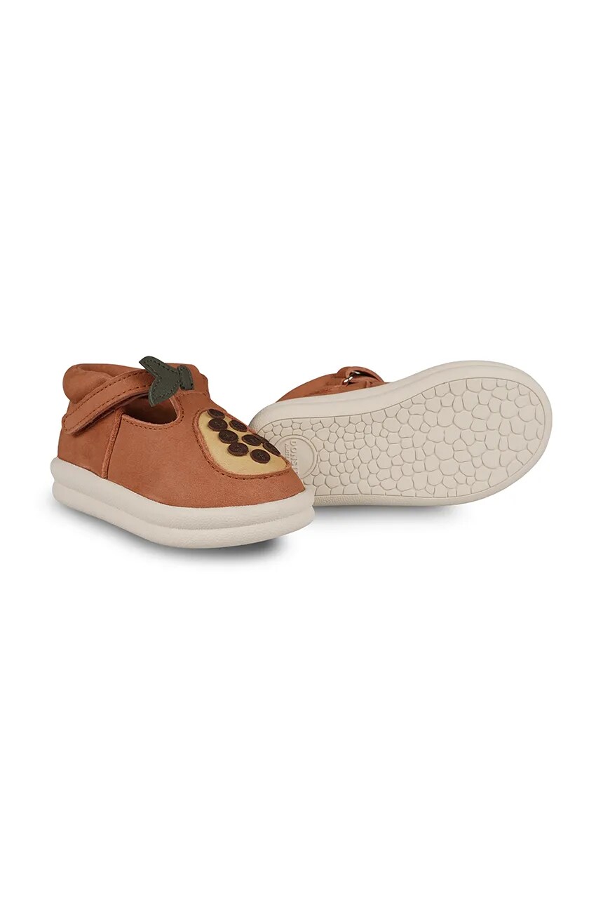 

Детская обувь из нубука Joeka Shoes Papaya Donsje, коричневый