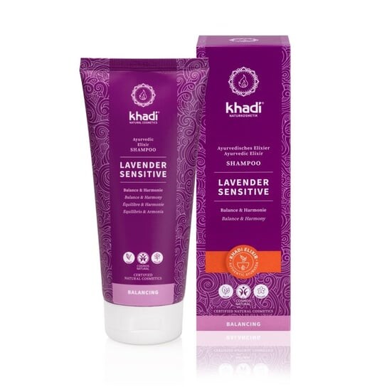 

Нежный шампунь для чувствительной кожи головы, 200 мл Khadi, Lavender Sensitive