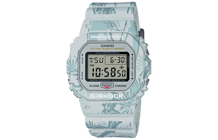 

Мужские часы G-SQUAD серии Blue DW-5600SLG-7 CASIO