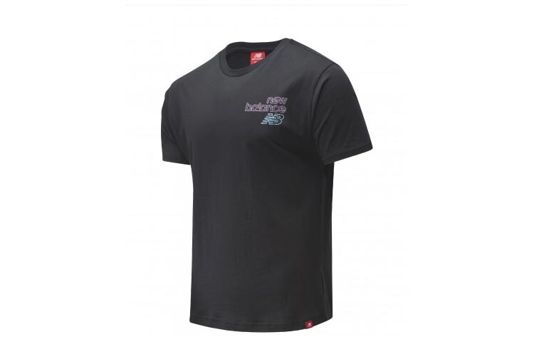 

Футболка мужская черная New Balance, черный