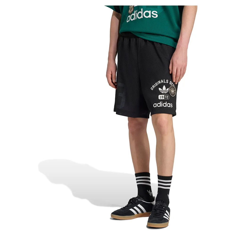 

Шорты adidas Originals Dept Graphic Mesh, черный