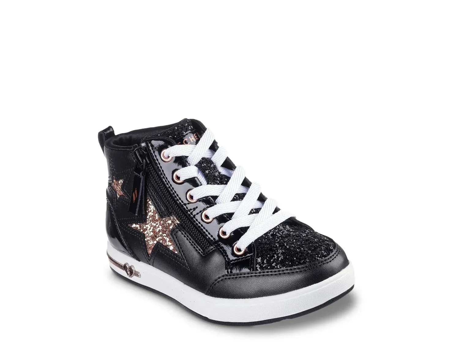 

Кроссовки Skechers Shoutouts 2.0 Trendy Star — детские, черные/розово-золотые