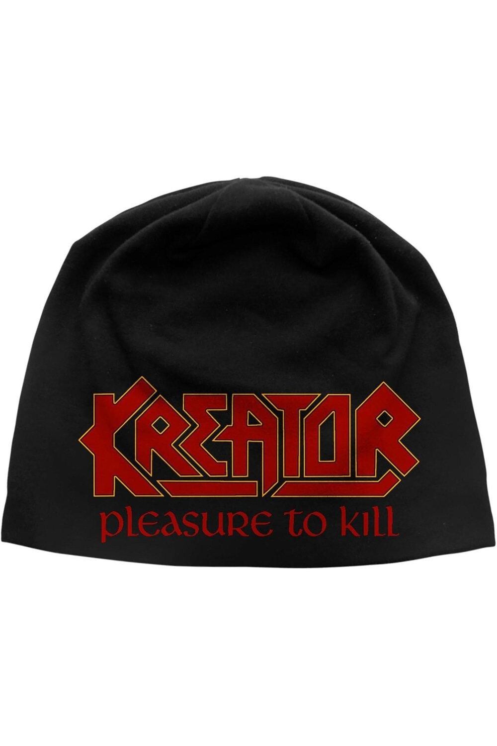 

Удовольствие убить шапочку Kreator, черный