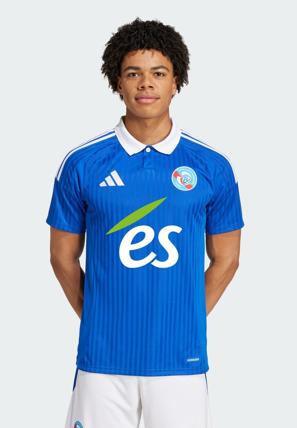 

Футбольная майка RC STRASBOURG adidas, синий