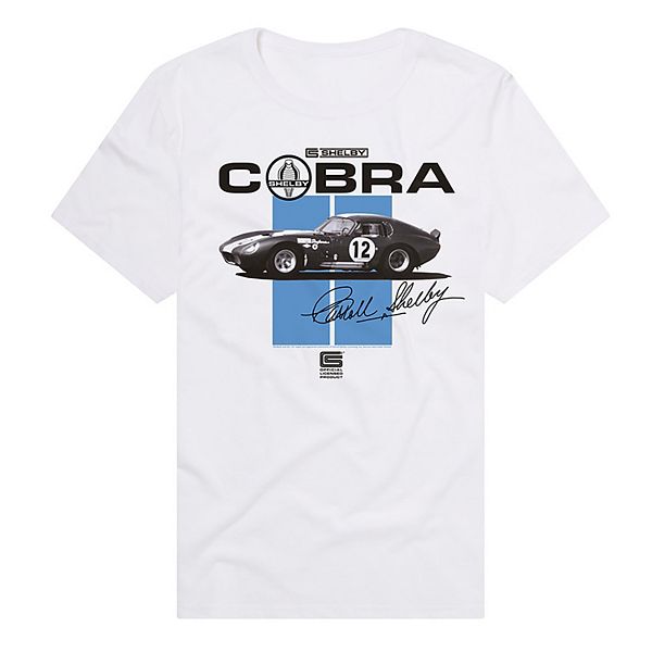 

Футболка с принтом Shelby Cobra racing stripes Licensed Character