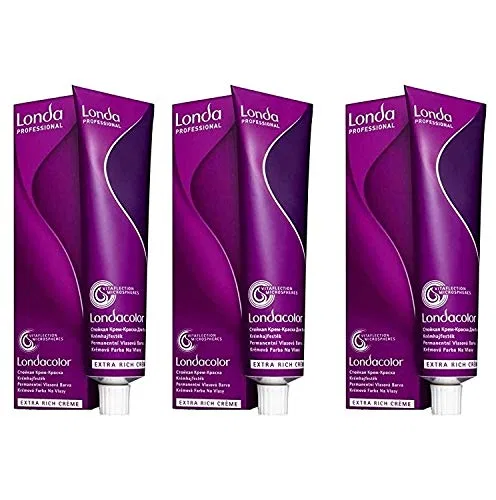 Стойкая крем-краска для волос Londa Colour 5/7 Светло-коричневый, 3 шт. Londa