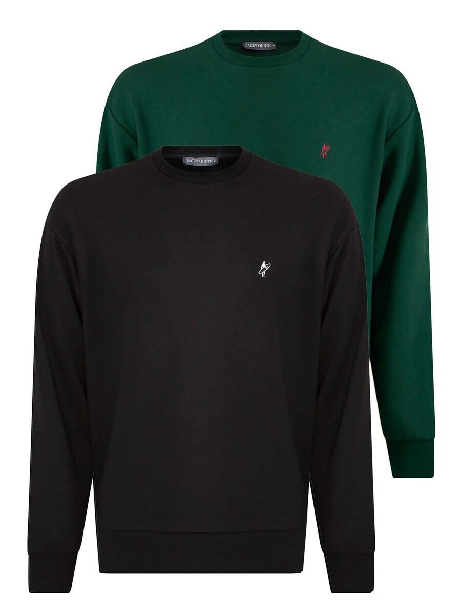 

Свитер Jacey Quinn Sweatshirt, цвет green/black