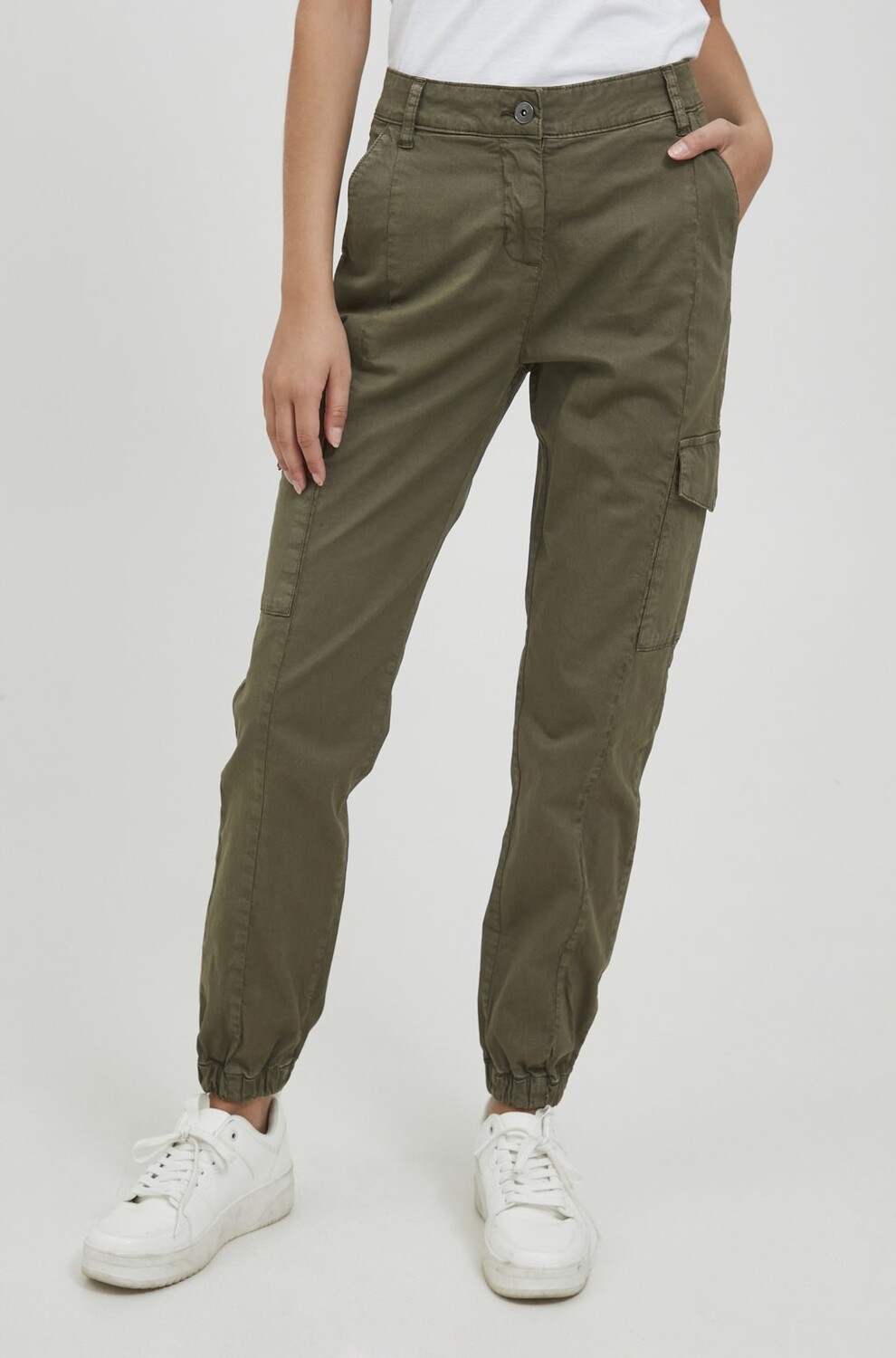 

Брюки карго OXCOCO Oxmo, цвет ivy green