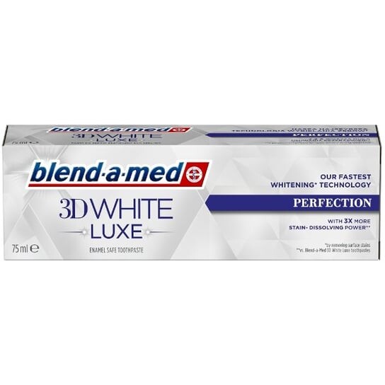 

Зубная паста, 75 мл Blend-a-Med, 3D White Luxe Perfection